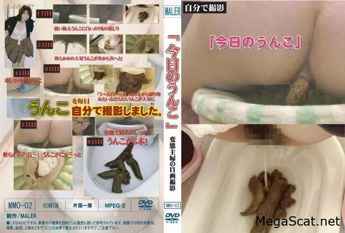 MMO-02 カメラに恥ずかしがる女の子の排泄物をトイレに置いた男。 - 巨乳スカトロ, 魅力的なスカトロ, アマチュアスカトロ